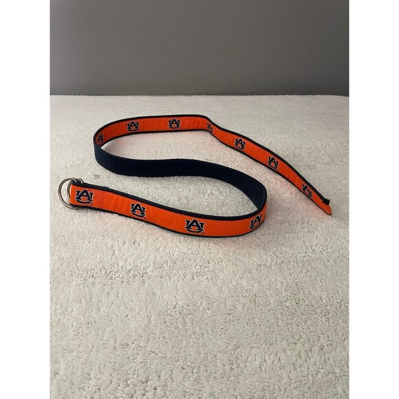 Moonshine Aubrun University Orange Belt Preppy Large Canvas Logo College - Picture 6 of 14
